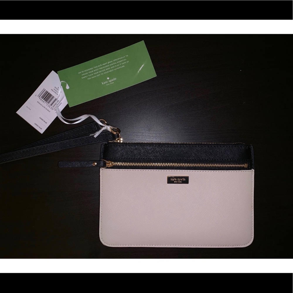 Kate Spade leather Wristlet